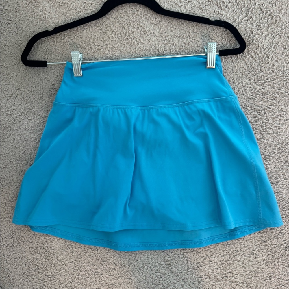 lululemon athletica Blue Mini Skirt